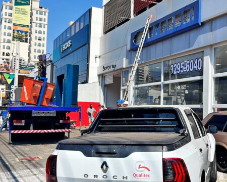 Pintura Fachada com Plataforma