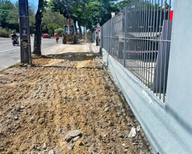 Reforma de Calçada Loja Unidas