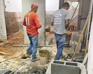 centro cirúrgico em execução