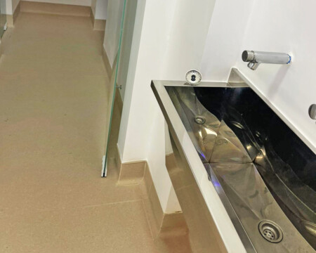 instalação de pisos e cubas